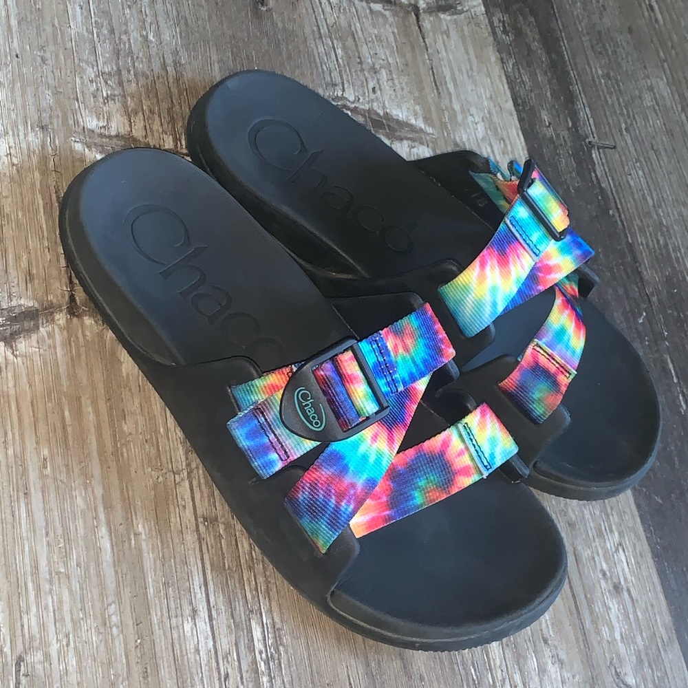 Chaco tie dye womens size 8
